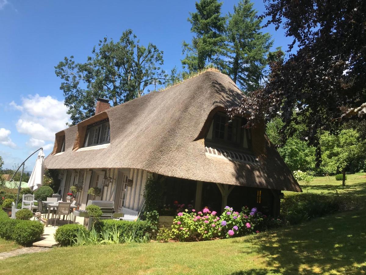 Les Chaumieres Du Pays D'Auge Acomodação com café da manhã Le Breuil-en-Auge Exterior foto