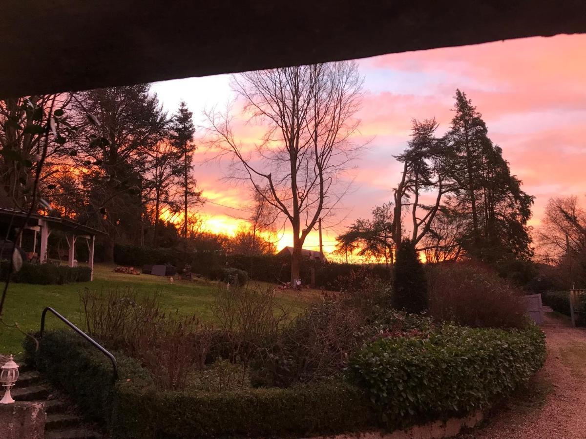 Les Chaumieres Du Pays D'Auge Acomodação com café da manhã Le Breuil-en-Auge Exterior foto