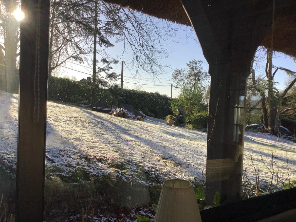 Les Chaumieres Du Pays D'Auge Acomodação com café da manhã Le Breuil-en-Auge Exterior foto