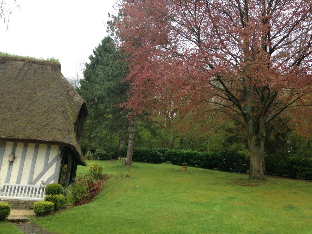Les Chaumieres Du Pays D'Auge Acomodação com café da manhã Le Breuil-en-Auge Exterior foto